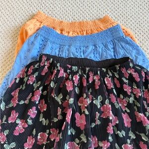 Girls Abercrombie skirt skort size 11/12  and 13/14 nwot